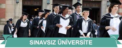 Sınavsız Üniversiteler , Yurtdışı Sınavsız üniversiteler